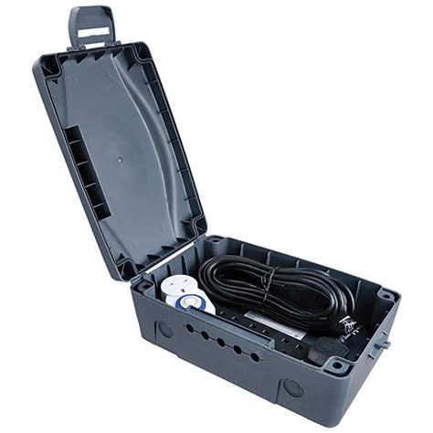 weatherproof electrical box wickes|weatherproof 4 socket lead box.